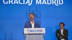 El consejero de Presidencia en el Palacio de Cibeles