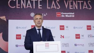 El consejero Novillo presenta la VII edición de Cénate Las Ventas