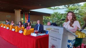 La consejera Matute en la graduación de 180 alumnos de Medicina formados en la LIII promoción de la Universidad Autónoma de Madrid