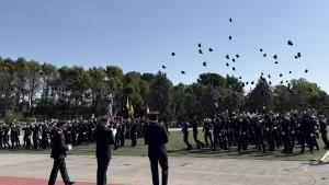 La Comunidad de Madrid alcanza casi los 11.000 agentes de Policía Local con la incorporación de 191 nuevos efectivos El consejero Novillo en la clausura y entrega de diplomas del LXII Curso Selectivo de Formación Básica