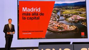 El viceconsejero Martín Izquierdo en la ponencia Madrid más allá de la capital