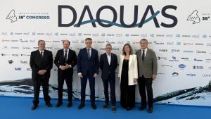 El consejero Novillo en la inauguración del 38º Congreso DAQUAS