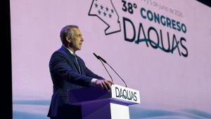 El consejero Novillo en la inauguración del 38º Congreso DAQUAS