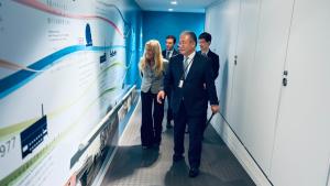 Albert visita Tokio La consejera Rocío Albert de viaje institucional en Tokio