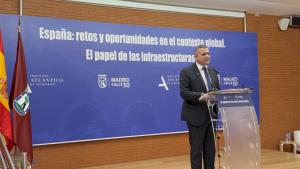 La Comunidad de Madrid refuerza su liderazgo en movilidad con las ampliaciones de Metro y la automatización de la Línea 6 El consejero Rodrigo en la clausura de la jornada organizada por el Instituto Atlántico de Gobierno y Madrid Calle 30