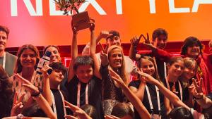 La consejera Albert en la clausura del South Summit