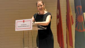 La consejera Dávila en los XVI Premios Enrique Maya