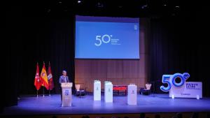 La Comunidad de Madrid, en la gala del 50º aniversario del Distrito de Latina El consejero García Martín en la gala del 50º aniversario del Distrito de Latina