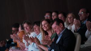 La Comunidad de Madrid, en la presentación de la Fundación ONCE Baja Visión, entidad que facilitará apoyo y recursos a más de 58.000 personas La consejera Dávila en la presentación de la Fundación ONCE Baja Visión