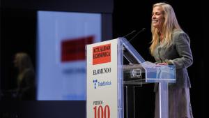 La consejera Albert en clausura de los premios Las 100 mejores ideas