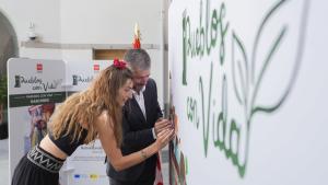 El consejero García Martín en la I edición de los Premios Paredes con Vida