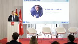 La Comunidad de Madrid será la sede de The District 2026, el mayor encuentro internacional de inversión inmobiliaria El consejero Rodrigo en la quinta edición de The District 2026