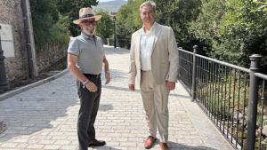 El viceconsejero Sánchez en Rascafría y Pinilla del Valle
