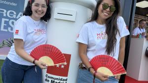 Estand turístico del Gobierno regional en la X edición de Mad Cool 2026