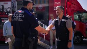 El consejero García Martín ha supervisado hoy dos Puntos de Ayuda tras el Incendio (PATI) en San Martín de Valdeiglesias y en Villa del Prado