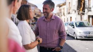 El consejero Miguel Ángel García en Cadalso de los Vidrios