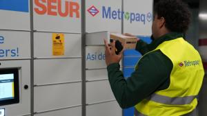 Servicio de Metropaq en el Metro de Madrid