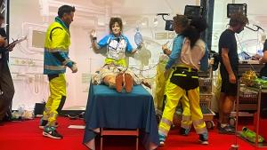 Imagen del equipo de sanitarios de SUMMA 112 que compitió en el Congreso Europeo de Emergencias