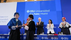 La consejera de Educación, Ciencia y Universidades en la apertura del curso académico de la Universidad CEU San Pablo