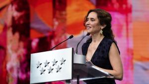 La presidenta Isabel Díaz Ayuso en los XXIV Premios de Cultura