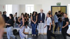 La Consejera Mercedes Zarzalejo en el Real Conservatorio Profesional de Danza Mariemma