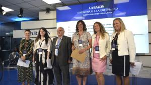 Diana Molina Villaverde, directora gerente del Hospital Universitario Doctor Rodríguez Lafora, en el II Homenaje a la Enfermería de La Razón
