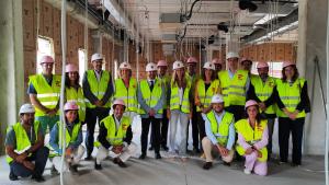 La viceconsejera de Sanidad en las obras del nuevo dispositivo de Atención Primaria