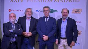 El consejero Novillo en los XXIV Premios Madrid Primera Plana