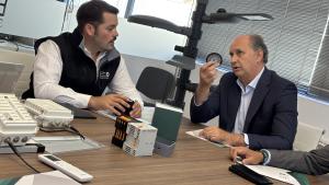 El consejero López-Valverde en la startup Ecosolutions