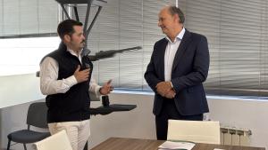 El consejero López-Valverde en la startup Ecosolutions