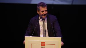 El consejero De Paco Serrano en la presentación del XXI Festival Suma Flamenca