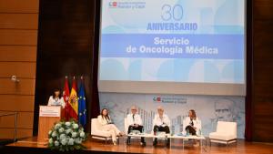 Imagen de la mesa inaugural del evento en el Hospital Universitario Ramón y Cajal
