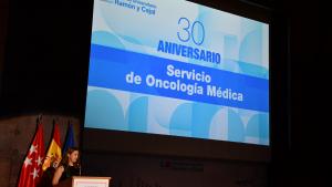 La consejera de Sanidad en el Hospital público Ramón y Cajal