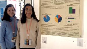Enfermeras premiadas por su póster