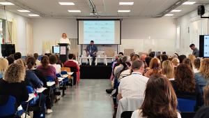 Asistentes a la III Jornada de Hospitales de Media Estancia de la Comunidad de Madrid