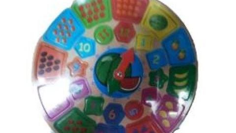 Puzle en forma de reloj
