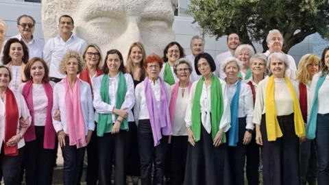 Imagen de parte el Coro Ramón y Cajal en el Hospital Universitario Ramón y Cajal