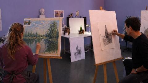 TALLER DE PINTURA DEL CENTRO CULTURAL PACO RABAL