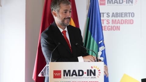 El consejero García Martín en la segunda jornada vespertina del III Madrid Investment Forum