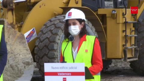 Acto Presidenta Sede judicial Valdemoro 24 de febrero de 2021