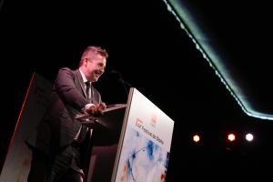 El consejero De Paco Serrano en la presentación del Festival de Otoño