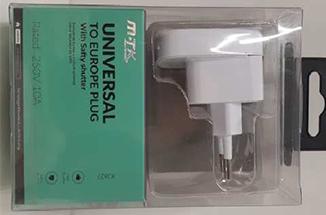 Adaptador universal europeo