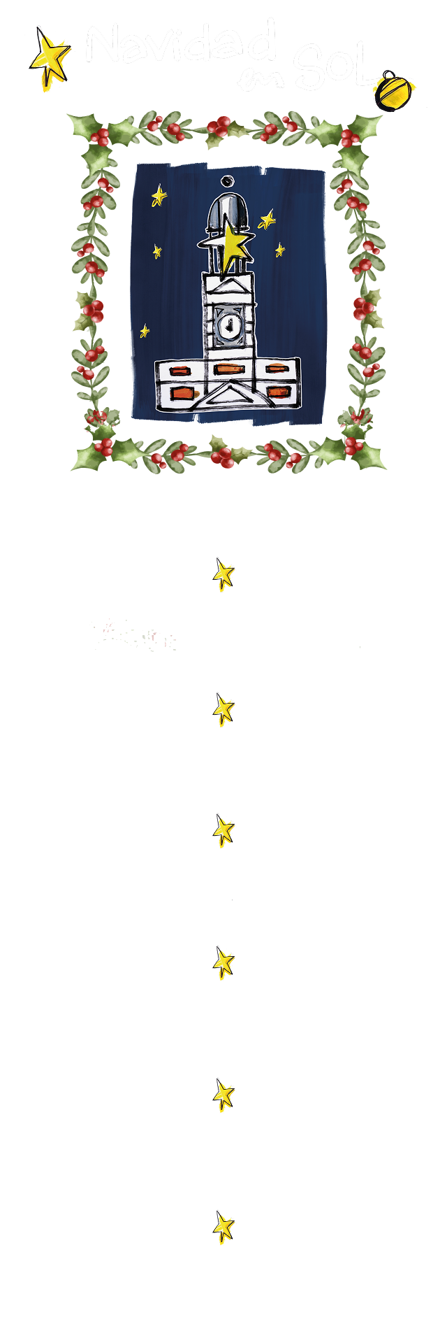 Cabecera con el mensaje Navidad en la Comunidad de Madrid