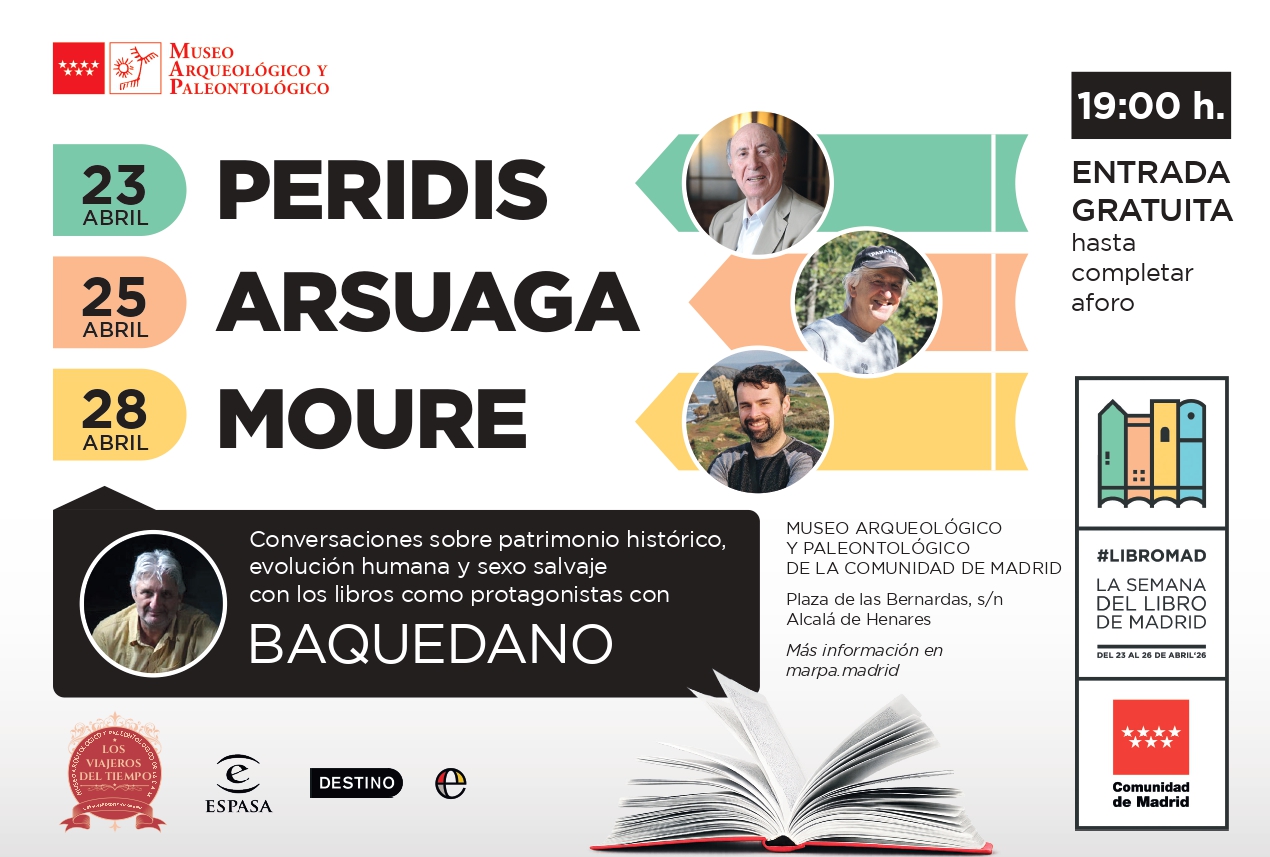 Imagen cartel informativo ciclo de encuentros con autores