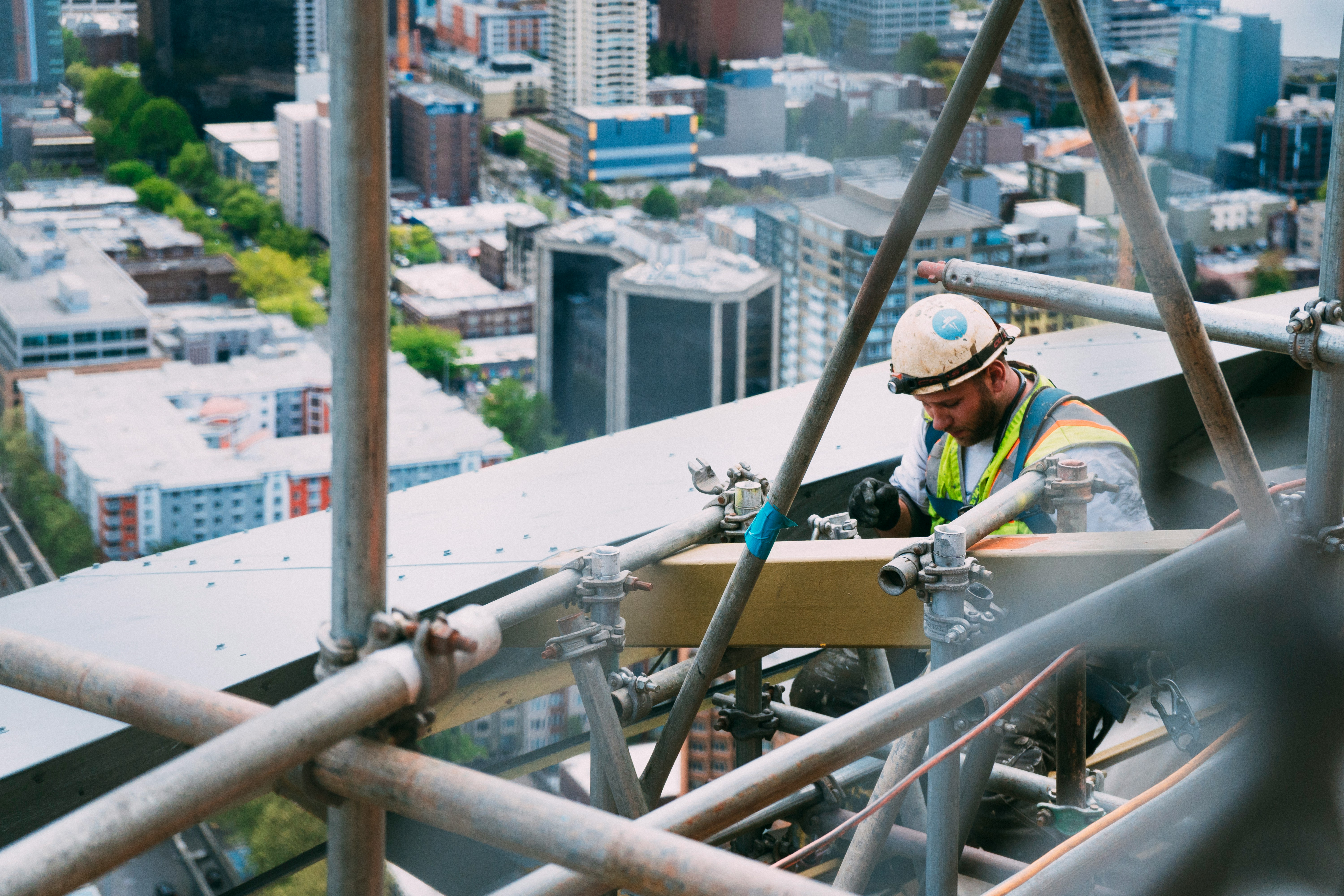 Man working on deck