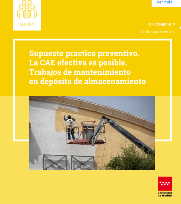 Cae depósito de almacenamiento
