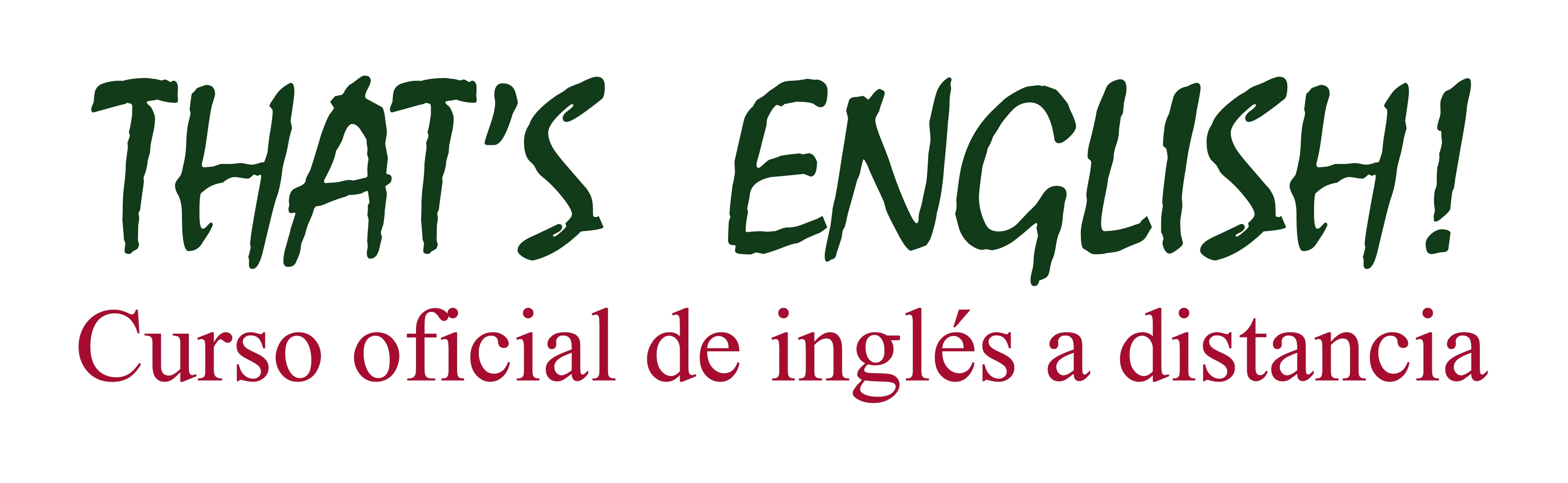 that's english