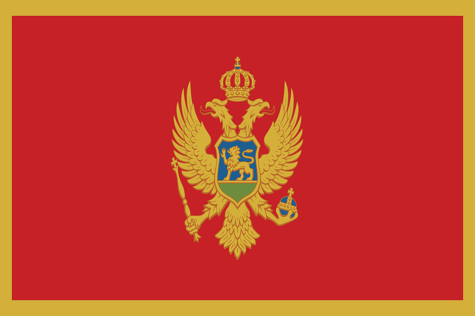 Bandera de Montenegro