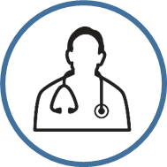 Icono de un médico