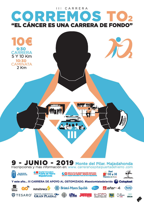Corremos TO2 - cartel de la carrera - 2019